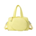 thumbnail image 2 of Bolsa de tenis para gimnasio con correa para el hombro y la mano, impermeable, para viajes, para mujeres y hombres. Amarillo, 2 of 9