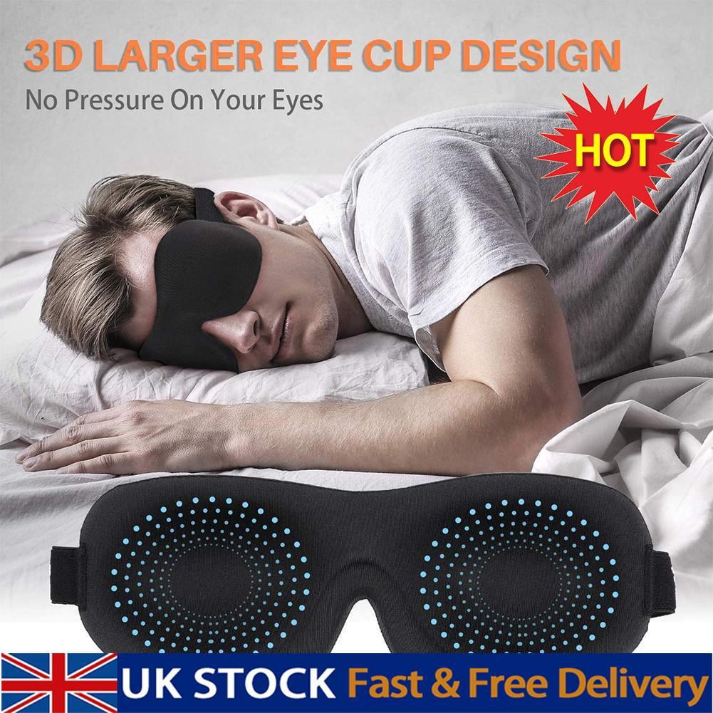 2021 New Ultralight 3d Blackout Rest Eyemasks Sleeping Mask Relax Comfortable Soft Night Blindfold For Women Men Eye Shades Travel Naps