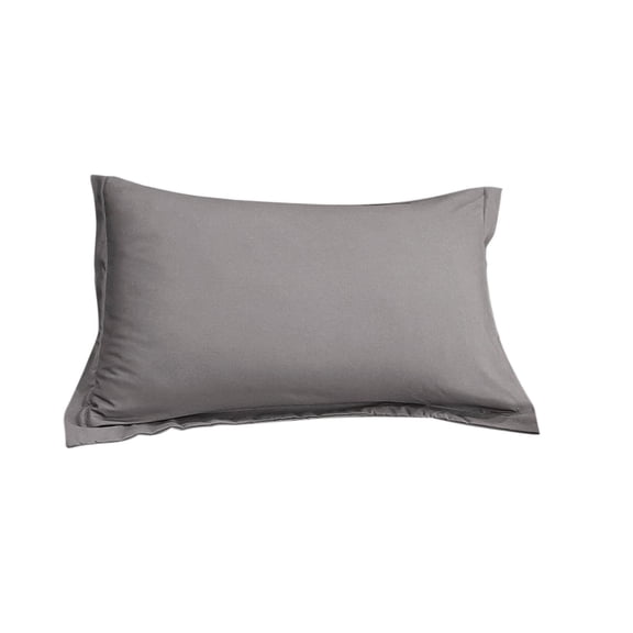 Rkxzt Pillowcase Solid Color Washed Cotton Quilt Pillowcase Standard Size 20x26 Inches 1 Count Tools/Office|Cotton,Dark Blue