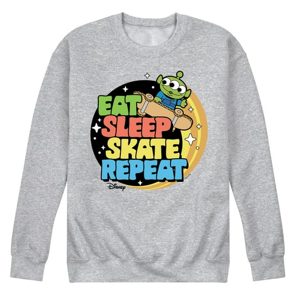 Disney - Toy Story - Eat Sleep Skate Repete - Men's Crew Neck Fleece Pullover