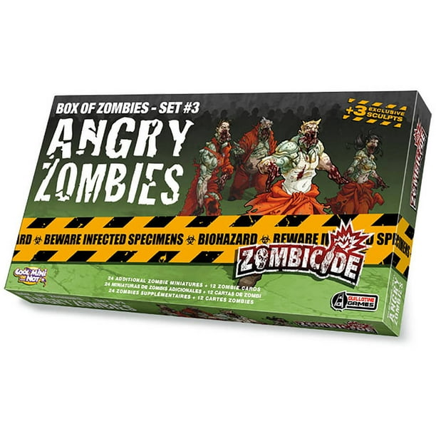 Zombicide Angry Zombies Box of Zombies, Set 3