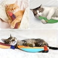 thumbnail image 4 of Catnip Fish Cat Toy, Crinkle Sound Plush Interactive Toy for Indoor Cats, Soft Bite & Kick Self-Play Boredom Relief, Style C, 4 of 6