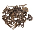thumbnail image 1 of Ganchos de cobre para Cierres de ojos perfecl Bronce 20 pares, 1 of 8