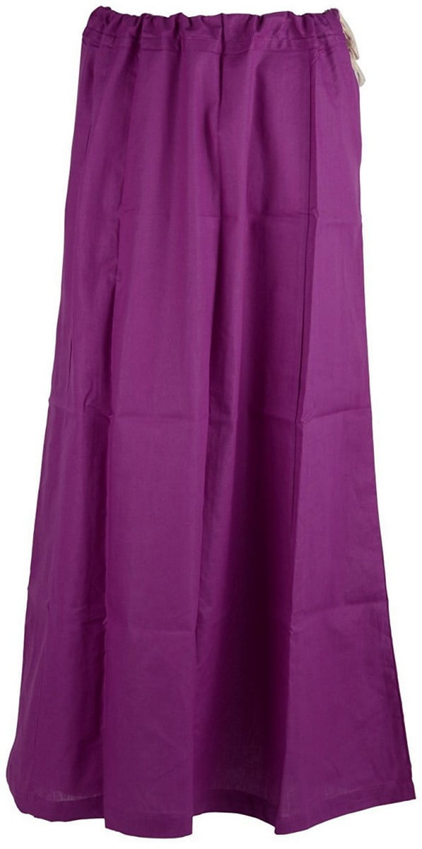 Sari Petticoat Stitched Saree Petticoat Adjustable Waist Sari Skirt ...