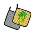 thumbnail image 2 of Caroline's Treasures Mangos on Branch on Basketweave Pair of Pot Holders, 2 of 3