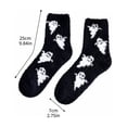 thumbnail image 3 of Soft Halloween Crew Socks for Women, Thick Warm Winter Novelty Sock, Boo Basket Stuffers, Cute Funny Cozy Fall Holiday Casual Socks, 3 of 6