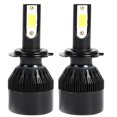 thumbnail image 2 of 2 bombillas LED C6 para faros delanteros de coche 36 W 6500 K 8000 lm COB faro automático (H7) Ndcxsfigh Accesorios para autos y motos, 2 of 8