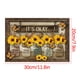 thumbnail image 2 of Xihbxyly Arte Mural de Girasol de Madera, Exquisita Decoración para El Hogar, Cita Inspiradora y Motivacional, Adorno de Pared para Dormitorio y Sala de Estar, Regalo Ideal para Cualquier Ocasión, Ta, 2 of 2