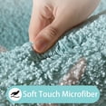 thumbnail image 3 of Beach Bathroom Rugs Coastal Seashell Bath Mat Funny Extra Soft Tufted Quick Dry Bath Mats for Bathroom Ocean Wave Starfish Decor Carpet Shower Non Slip Bath Rug, 3 of 7