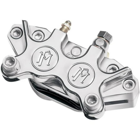 - Performance Machine 0052-2400-CH Replacement 4 Piston Caliper for Classic Caliper Kits 125 x 4R - Chrome