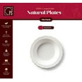 thumbnail image 3 of Disposable Sugar Cane Bagasse Bowls By Posh Setting – 100% Compostable, Eco-friendly Natural Sugarcane Fiber Paper Bowls – Biodegradable Bowls For Parties, Weddings, Thanksgiving & More [216-Pack], 3 of 4
