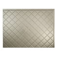 thumbnail image 3 of FASÄDE Quilted Decorative Vinyl Backsplash 15 sq ft Kit in Brushed Nickel, 3 of 6