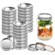 thumbnail image 1 of 24 Pack Canning Lids Regular Mouth Mason Jar Lids And Rings Split Leak Proof Storage Caps, 1 of 5