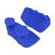thumbnail image 4 of 2 piezas de agarres para levantamiento de pesas, agarres de mano para gimnasio, almohadillas flexibles para barra de pesas, palma de mano Azul, 4 of 8