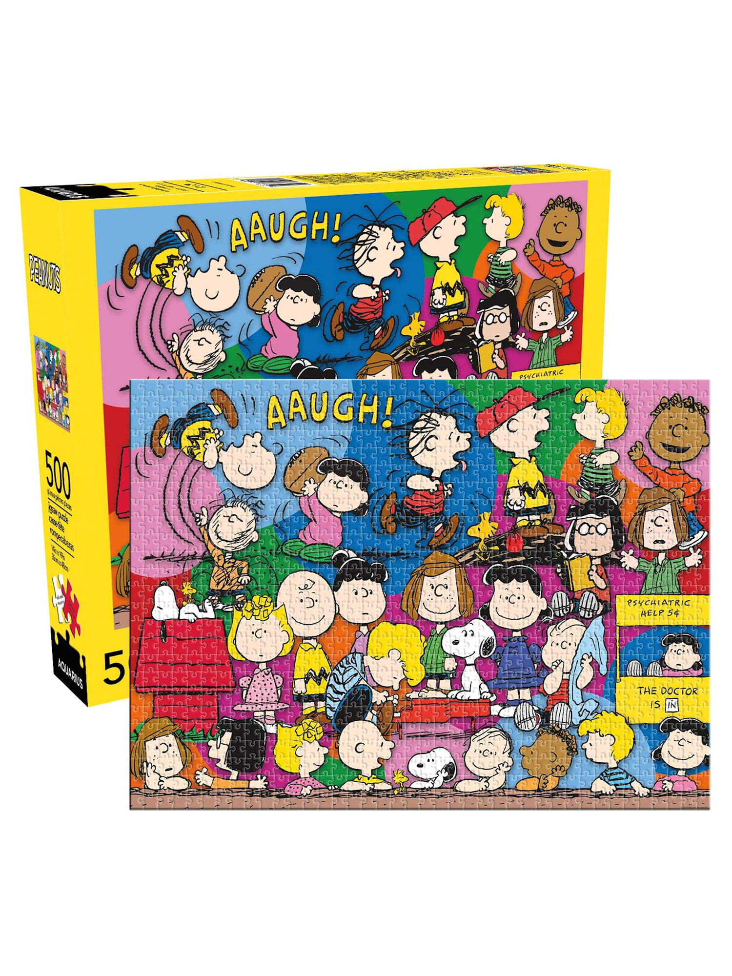500 Piece Jigsaw puzzle PEANUTS Snoopy Characters 38x53cm 
