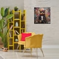 thumbnail image 4 of Stupell Industries Eclectic Urban Graffiti Bear Canvas Art, 24 x 24, by Lazar Studio, 4 of 8