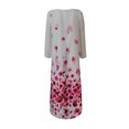 thumbnail image 5 of Robes d'Été Robe Longue Aguichant Imprimée Numérique pour Femmes Col en V avec Poches Robe à Manches Longues Robes d'Été en Liquidation, 5 of 5
