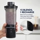 thumbnail image 3 of Licuadora portátil Oster GoMax Smoothie Blender Black, 3 of 8