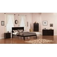 thumbnail image 2 of Madison Queen Platform Bed with Open Foot Board in Espresso, 2 of 6