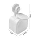 thumbnail image 5 of 1pcs Waterproof Press Type Suction Cup Soap Dispenser Wall Elbow Press Type Liquid Soap Dispenser Labor-saving, 5 of 11