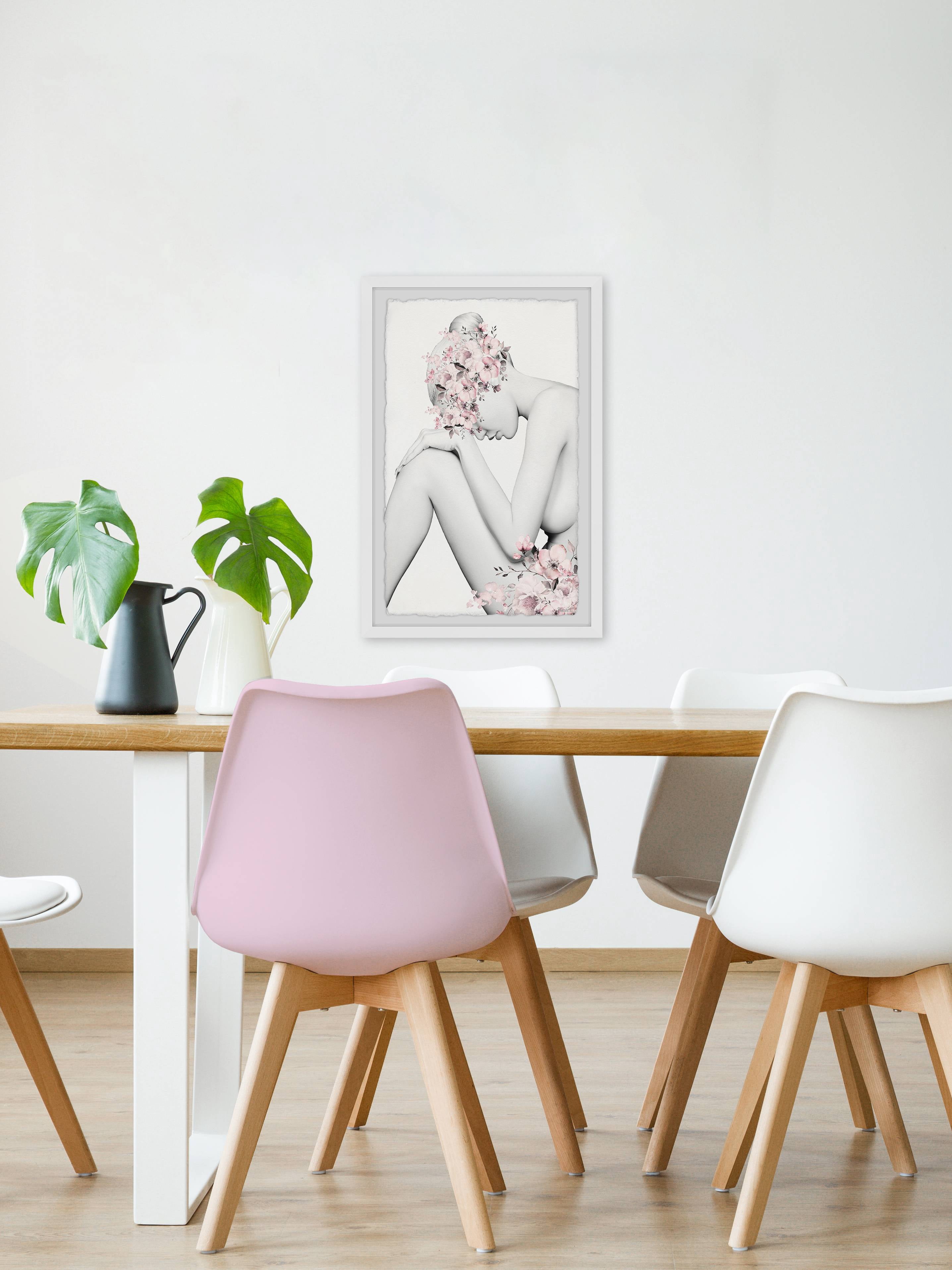 Parvez Taj Cherry Bloom Framed Wall Art