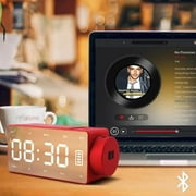 Toyella S91S Fashion Wireless Bluetooth Speaker Clock Black EU