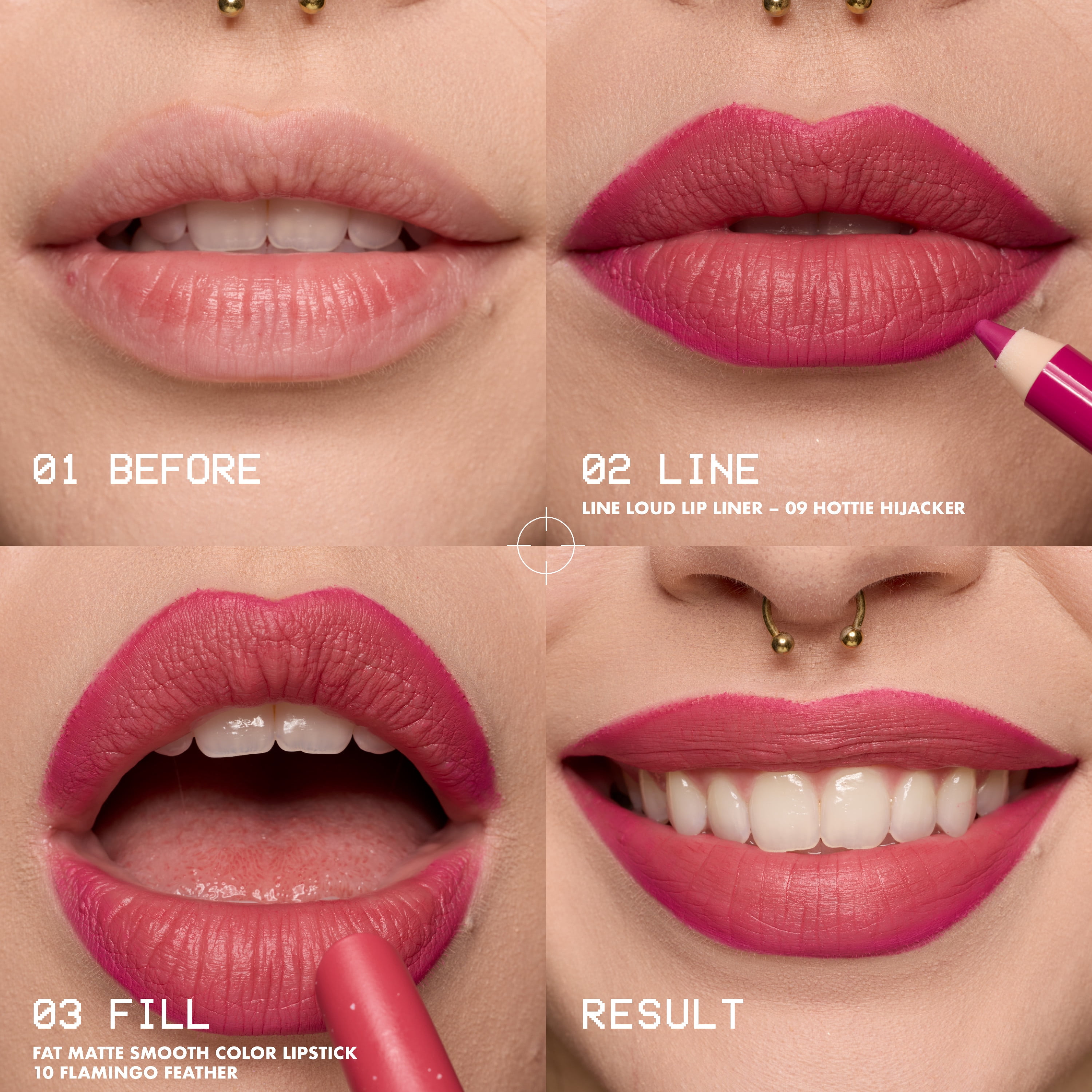 NYX Professional Makeup Fat Matte Lipstick, Smooth Color Long Lasting Lipstick, Coral Cuddlin', 0.07 oz