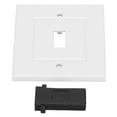 thumbnail image 4 of Cubierta Facial Del Zócalo, Placa de Pared de Receptáculo de Instalació Fácil Profesional de 85x85 mm Puerto único para la deicina para el Hotel para el Hogar, 4 of 7