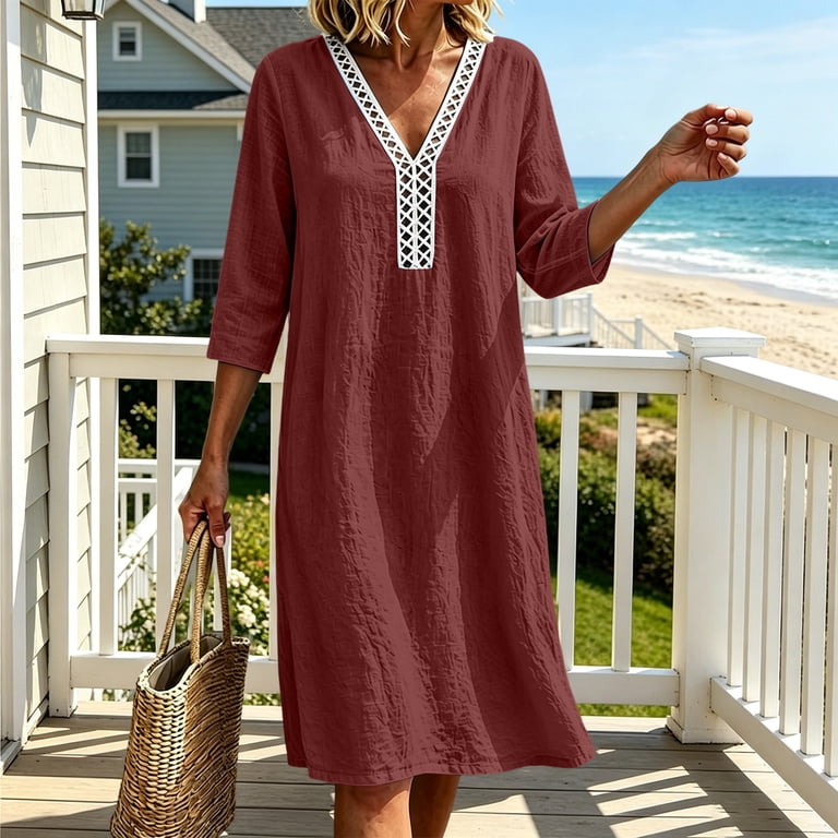cotton rib dress Nadja Knit White Floral Summer Dress Maison Boheme Crafted from a high Color:Aleena Light Yellow
