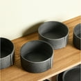 thumbnail image 5 of Stone Lain Bao 4-Piece Bowl Set Stoneware, Charcoal, 5 of 6