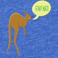 thumbnail image 2 of CafePress - Gday Mate - Cute Infant Baby Football Bodysuit, 2 of 3