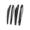 thumbnail image 4 of Guardabarros de rueda invisible para coche Macarena Aletas de rueda de coche Negro Brillante, 4 of 7