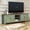 63"-Green, variant on CBJCBJ 67" TV Stand, for TVs up to 75", Retro Entertainment Center with Storage for Living Room,Black