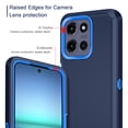 thumbnail image 7 of Casetego for Motorola G Power 5G 2025 Case,Shockproof Dust/Drop Proof 3-Layer Protection [Without Screen Protector] Rugged Heavy Duty Cover Case for Motorola G Power 2025,Navy, 7 of 7