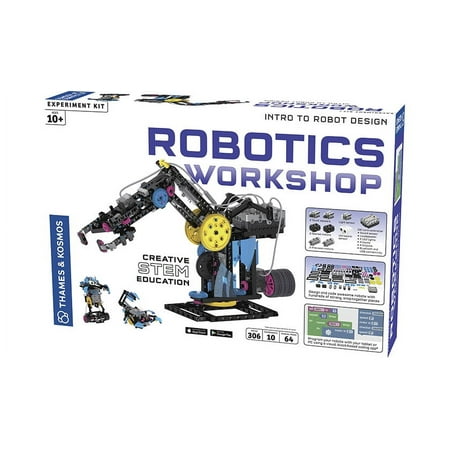 UPC: 0814743012080 | Thames and Kosmos Robotics: Intro to Robot Design Experiment Kit