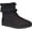Black, variant on Easy Spirit Womens Snowy Slipper Round Toe Snow  Ankle Boots