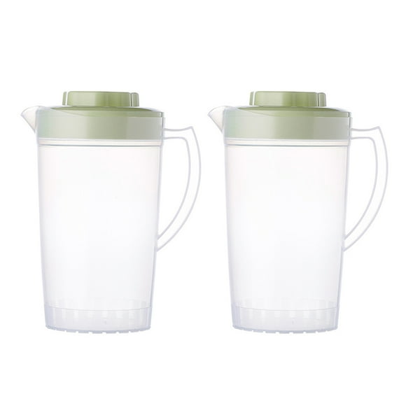 Jarra de bebidas de gran capacidad, 2 unidades, para zumo de frutas, hervidor de bebidas para el hogar