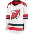 thumbnail image 2 of Women's Fanatics White New Jersey Devils Alternate  Breakaway Jersey, 2 of 3