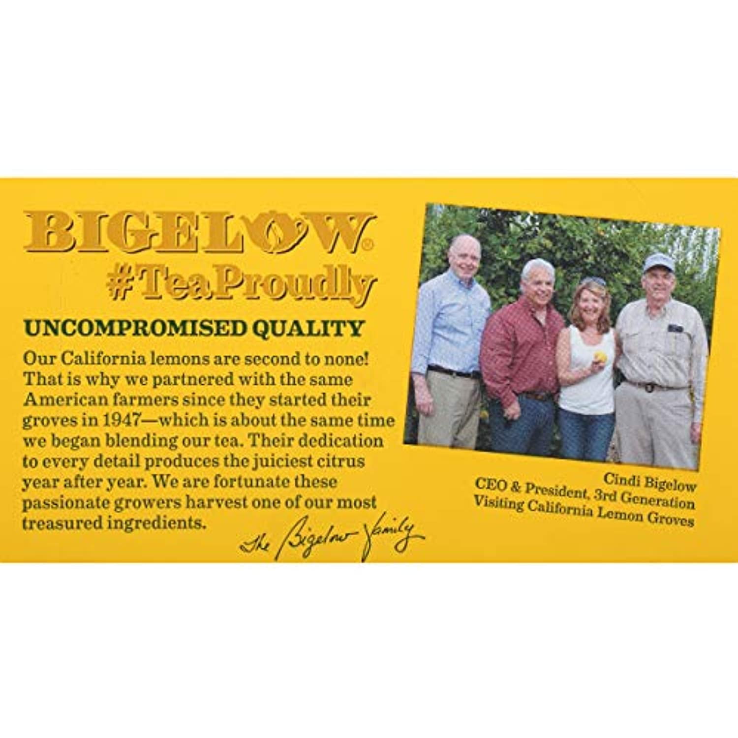 Bigelow Lemon Ginger Plus Probiotics Herbal Tea Bags, 18 Count Box (Pack Of 6) Caffeine Free Herbal Tea, 108 Tea Bags Total