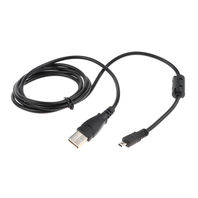 1 Pieza 1.5 Metros / 5 Pies Cable De Transferencia Sincronizado De Datos USB 8 Pines Para 2100 2200 3100 3700 4100 4200 4600 4800 5100 5200 5600 5900 7600 7900 3200 8400 8800 Cámara SLR shamjiam Cable de datos de sincronización USB de 150 cm