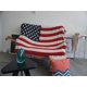 thumbnail image 1 of Fall Decorative Cover: Modern Farm Country Halloween Tassel Yarn Blanket For Living Room Sofa Bed Chair Dorm American Flag Blanket 180cm*230cm, 1 of 5