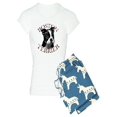thumbnail image 1 of CafePress - Boston Terrier - Women's Light Pajamas, 1 of 1