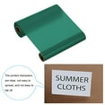 thumbnail image 3 of Unique Bargains 4.33'x295' (110mmx90m) Wax Thermal Transfer Ribbon, 1 Roll 1/2' Core Ink Out Barcode Ribbon with Core, Green, 3 of 6