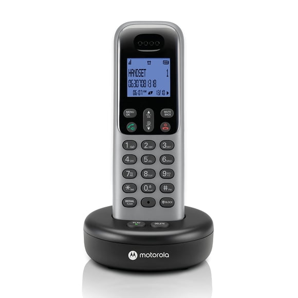 Sistema telefónico inalámbrico Motorola Voice T611 con contestador automático