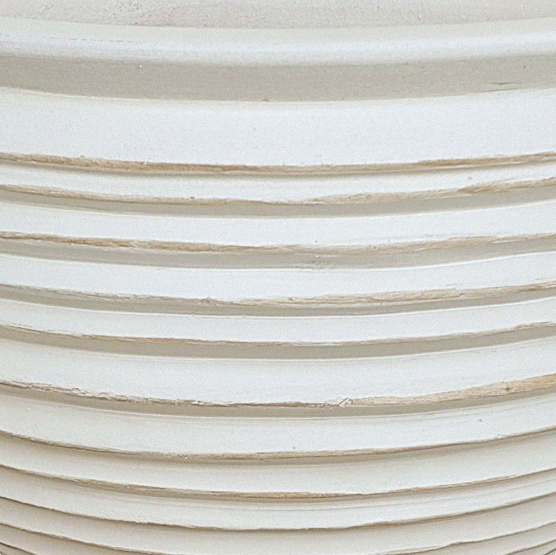 Better Homes & Gardens Medium 8in Diameter Round White Dune Ceramic Planter