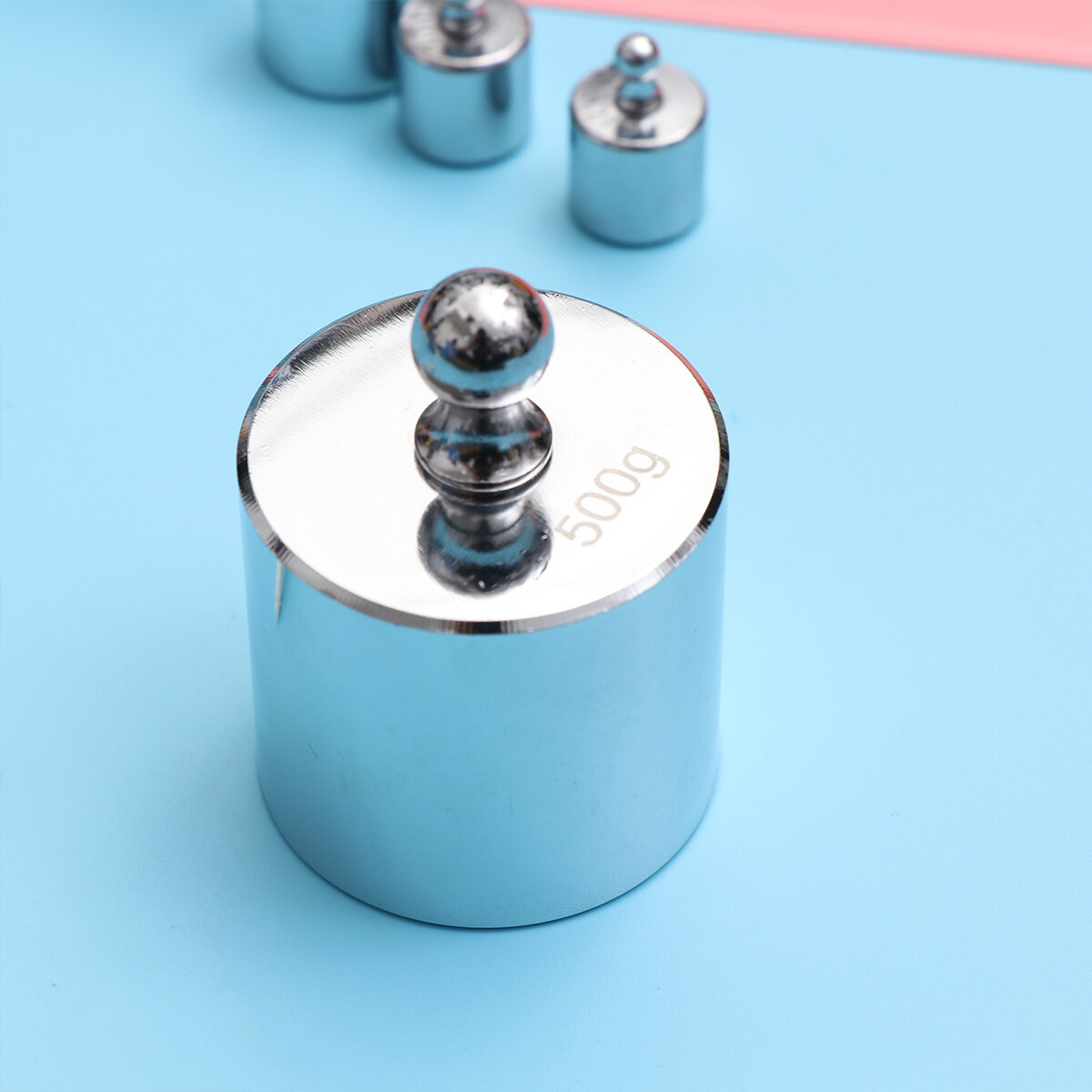 Calibration Weights 1000 Grams Steel Calibration Scale Weight Kit with