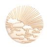 thumbnail image 1 of Sun Moon Stars Round Retro Wax Seal Stamp Head Fire Paint para invitación de boda JShteea El nuevo, 1 of 9