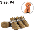 thumbnail image 2 of Dog Booties Waterproof Dog Hiking Shoes Dog Boot For Small Size Dogs, Puppy Shoes For Hot Pavement Winter Snow, 2 of 6
