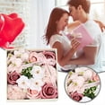 YANPIN Artificial flowers Scented Oil Roses Flowers Soap Gift Box Set