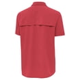 thumbnail image 3 of Men's Antigua Red Seattle Mariners Activate Stars and Stripes Team Logo Short Sleeve Button-Up Shirt, 3 of 3